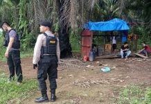 Lakukan Razia.Tambang Emas Ilegal,Aparat Tidak Berhasil Amankan Satupun Pelaku