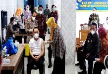 Bupati Way Kanan Raden Adipati Surya Laksanakan Vaksinasi Covid-19