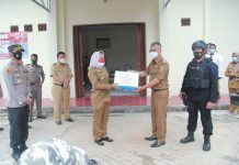 Bupati Tulangbawang Serah Terima Secara Simbolis Vaksin Sinovac/covid19