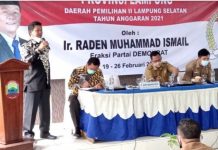 Wakil Ketua III Dprd Provinsi Lampung Ir. Raden Muhammad Ismail Kunjungi Kecamatan Natar
