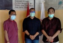 Panit 3 Subdit 5 Kamsus Direktorat Intelkam Polda Lampung IPTU Abdur Rohim. SH.Kunjungi IWO Lampung