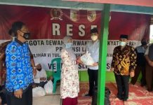 Veri Agusli HTB SE Anggota DPRD Provinsi Lakukan Reses diKampung Panca Mulya Kecamatan Banjar Baru