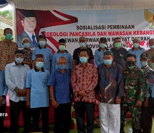 Raden Muhammad Ismail (RMI) Gelar Sosialisasi Pembinaan Ideologi Pancasila dan Wawasan Kebangasaan
