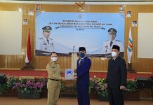 Pemda Way Kanan Laksanakan Sertijab Dari Plh Bupati Way Kanan Kepada Bupati dan Wakil Bupati Terpilih