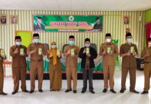 Kemenag Lambar Me-launching Program Gerakan Wakaf Uang Tunai