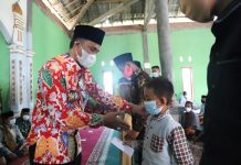 Safari Jum,at di Masjid Nurul Iman Pekon Padang Cahya