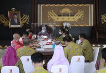 Bupati Tulang Bawang Dr. (Cand) Hj. Winarti, SE., MH Laksanakan Rapat Evaluas