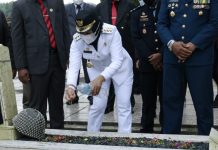 Bupati dan Forkopimda Laksanakan Ziarah Makam Dan Tabur bunga di HUT Tulang Bawang