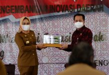 Bupati Kabupaten Tulang Bawang Focus Group Discussion Bersama Kaban Litbang Kemendagri Dr. Drs. A. Fatoni