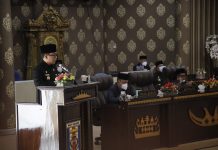 DPRD Way Kanan Menggelar Rapat Paripurna Penyampaian LKPJ Kepala Daerah Tahun 2020