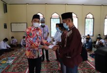 Pengajian Menyambut Bulan Suci Ramadhan sekaligus Penyerahan Insentif Guru Ngaji, Marbot dan Imam Masjid