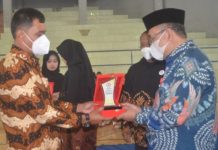 Drs. H. Lekok, M.M., Menghadiri Pelantikan Dan Pengukuhan DPC Askonas Lampung Utara