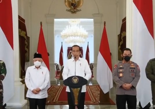 Presiden Joko Widodo Menyampaikan Dukacita Mendalam Atas Gugurnya 53 Prajurit TNI AL