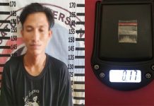 Pengedar Narkotika Ditangkap Saat Berada Dirumah