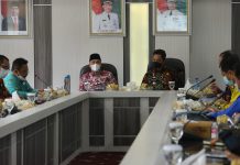 Kunjungan Kerja Pamkab Pesisir Barat ke Kabupaten Lampung Barat Dalam Rangka Pengembangan Potensi dan Kerjasama