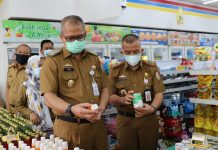 Pemerintah Kabupaten Tulang Bawang Melakukan Sidak di Pasar Tradisional