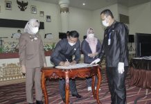 Dewan Perwakilan Rakyat Daerah Kabupaten Tulangbawang Menggelar Rapat Paripurna