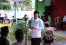 Bupati Lampung Barat Safari Ramadhan Di Yayasan Pendidikan Madrasah Ibtidaiyah Nurul Huda