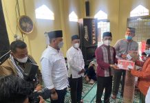 Ketua DPRD Hadiri Safari Ramadhan di Masjid Nurul Hidayah Sinar Jaya Batu Kebayang