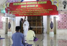 Bupati Tulang Bawang Dr (Cand) Hj. Winarti Menggelar Peringatan Nuzulul Qur’an