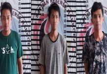 Asyik Pesta Narkotika Tiga Pemuda Ditangkap