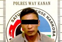 Diduga Menggunakan Sabu, Satu Pria di Bumi Agung Diringkus Polisi