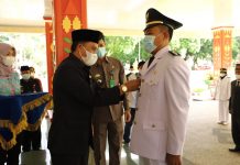 Bupati Lampung Barat Hi. Parosil Mabsus Lantik Pejabat Eselon III dan IV