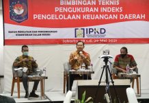 Badan Litbang Kemendagri Selenggarakan Bimbingan Teknis Pengukuran Indeks Pengelolaan Keuangan Daerah