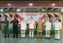 Bupati Lambar Hi. Parosil Mabsus hadiri Peringatan Hari Lahir Pancasila Secara Virtual