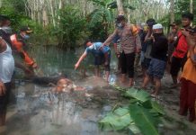 Polsek Dente Teladas Identifikasi Penemuan Mayat