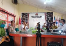KPUD Lampung Barat Lakukan Rapat Koordinasi Terkait Pemuktahiran Data Pemilih