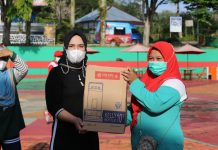 Partinia Parosil Mabsus Senam Bersama Oleh Yayasan Jantung Indonesia Cabang Lampung Barat