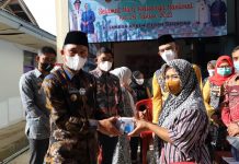 Bupati Lampung Barat Peninjauan Akseptor KB Dalam Rangka Hari Keluarga Nasional (Harganas) ke-28