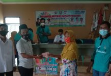 Kades Kurnia’gung Bagikan BLT-DD Tahap Ke 4