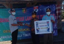 Pemerintah Desa Pangkal Mas Jaya Salurkan BLT-DD Tahap Ke-5 Secara Door To Door