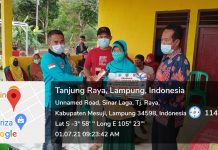 50 KPM Desa Sinar Laga Terima BLT-DD Tahap ke-4