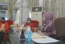 Bupati Tulang Bawang Lakukan Launching Secara Virtual Penyerahan Bantuan Langsung Masyarakat