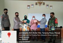 Pemerinrah Desa Mukti Jaya Salurkan BLT-DD Sebanyak 135 KPM