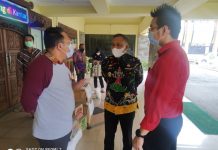 Pemkot Metro Terima CSR Berupa APD dan Sembako dari chandra super store