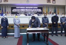 Gubernur Arinal Tandatangani MOU Tentang KUPA dan PPAS Perubahan APBD Provinsi Lampung Tahun Anggaran 2021