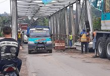 Jalan Penguhubung Tiga Kampung di Kecamatan Baradatu Way Kanan, Rusak Parah