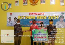 Desa Tanjung Mas Rejo Salurkan BLT 3 Bulan