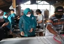 Tim Penggerak PKK Kota Metro Melakukan Kunjungan Ke Beberapa UP2K