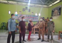 Pemerintah Desa Sidang Iso Mukti Salurkan BLT 3 Bulan