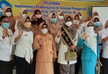 Ketua PKK Metro hadiri pelatihan Sekolah Penggerak IHT