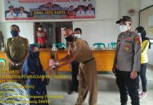 Pemerintah Desa Jaya Sakti Salurkan BLT 3 Bulan Ke-65 KPM