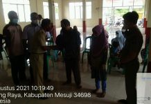 Sebanyak 115 KPM BLT 3 Bulan Desa Berasan Makmur Telah Tersalurkan