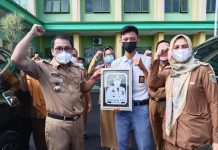 Walikota Metro Wahdi Siradjuddin Tinjau KBM Tatap Muka di SMK Negeri 3