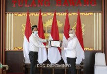 Bupati Tulang Bawang Dr. Hj. Winarti S.E. M.H. Menghadiri Acara Audiensi PPGH