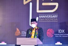 Walikota Metro Wahdi Siradjuddin, Menghadiri Peresmian Pencatatan Saham BEI